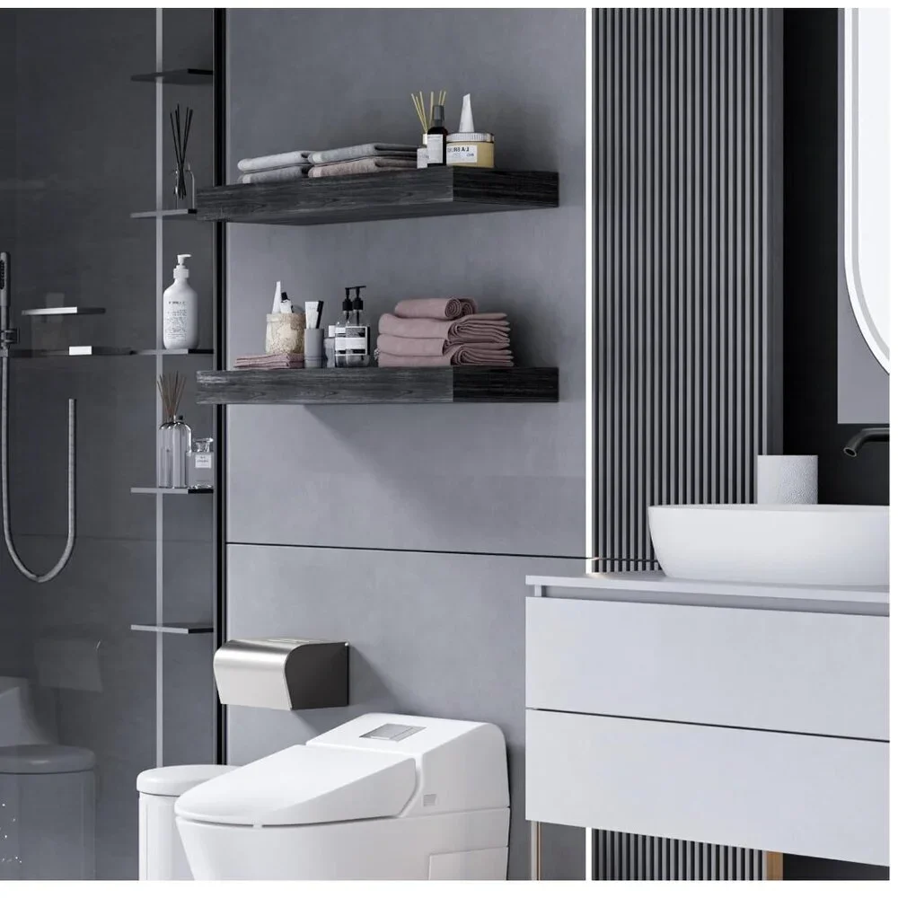 2Pk Floating Shelf Bracket Heavy Duty, (16